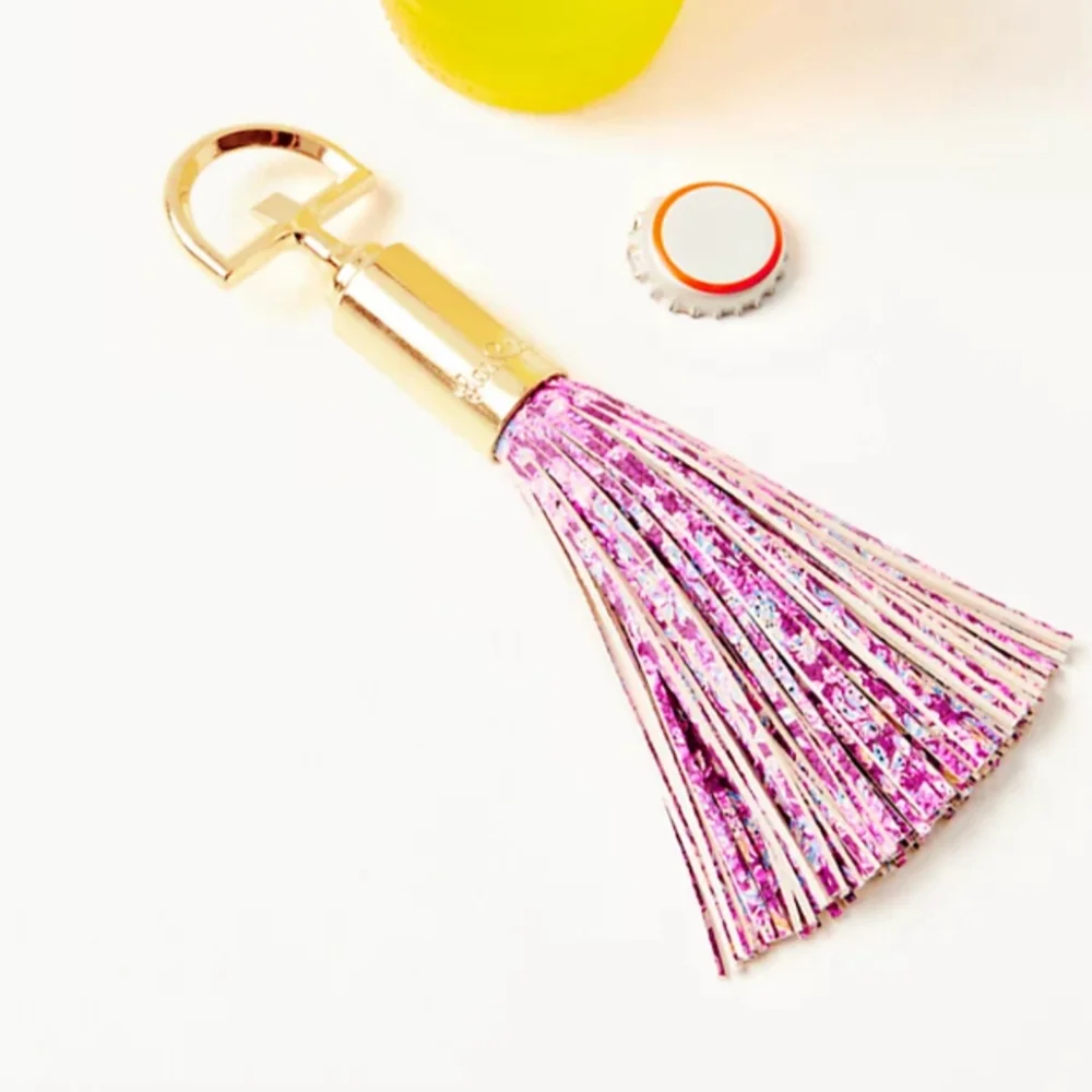 NWT Lilly Pullizer Tassel Bottle opener